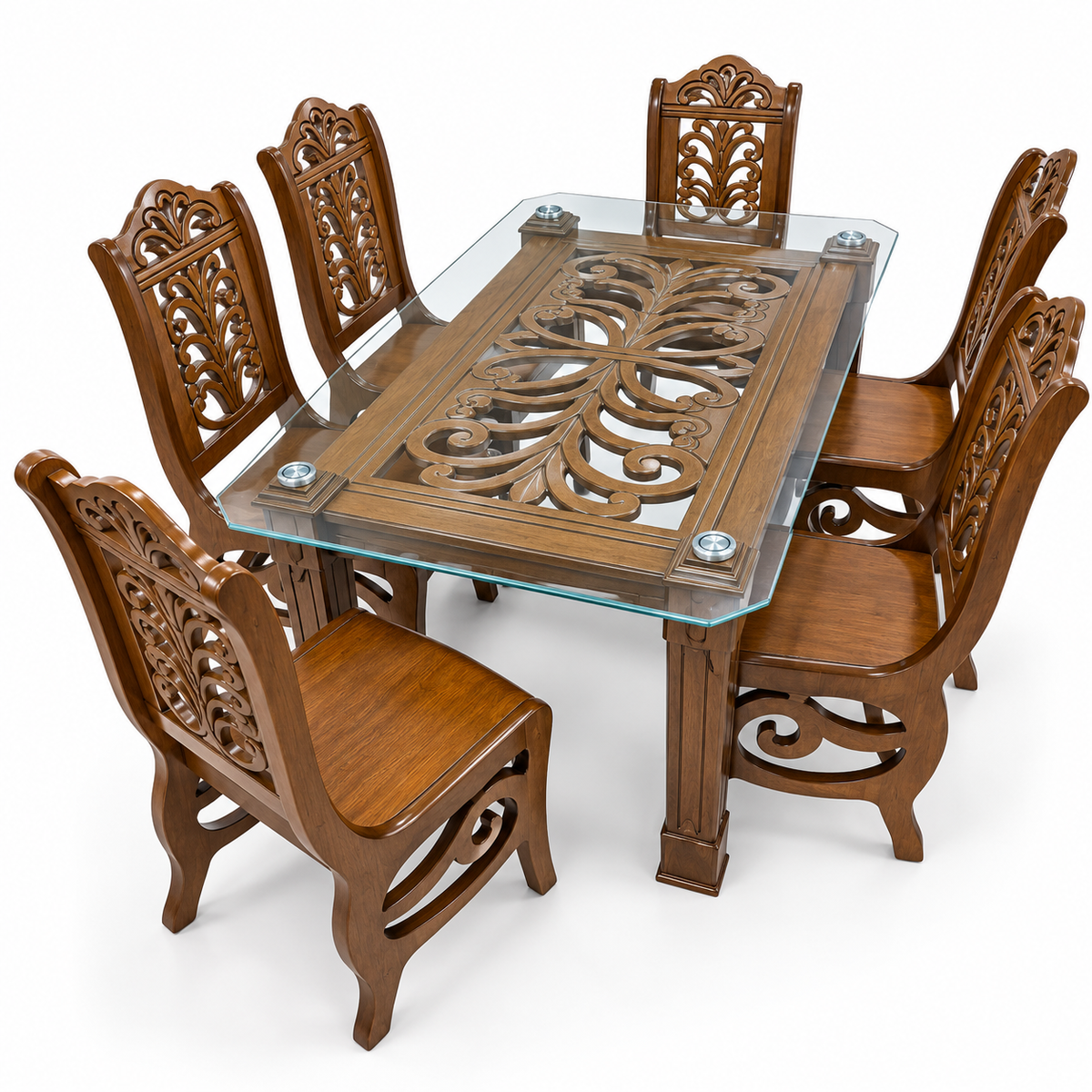 6 Seater Dining table set